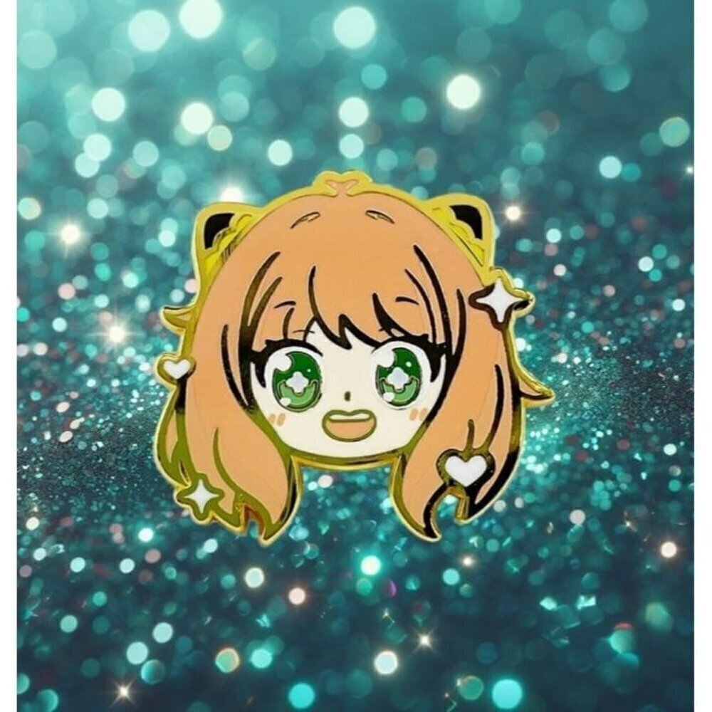 Spy X Family Anime Anya Forger Kawaii Enamel Pin